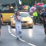 Lisa French carried the torch through the rest of Amble
