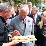 Prince Charles sampled Spurreli ice cream