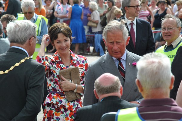 Prince Charles, Duchess of Nland visit Amble (SM)