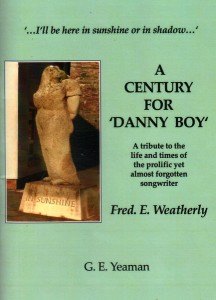 George’s book, ‘A Century for Danny Boy’, can be obtained from him at Northam Villa, 116 Slade Road, Portishead, BS20 6BB for £10, including post and packing.