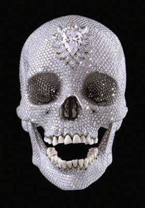 Damien-Hirst-diamond-skull