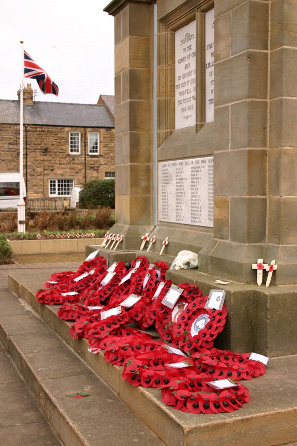 poppies-on-war-memorial