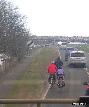 do i have to cycle on the road