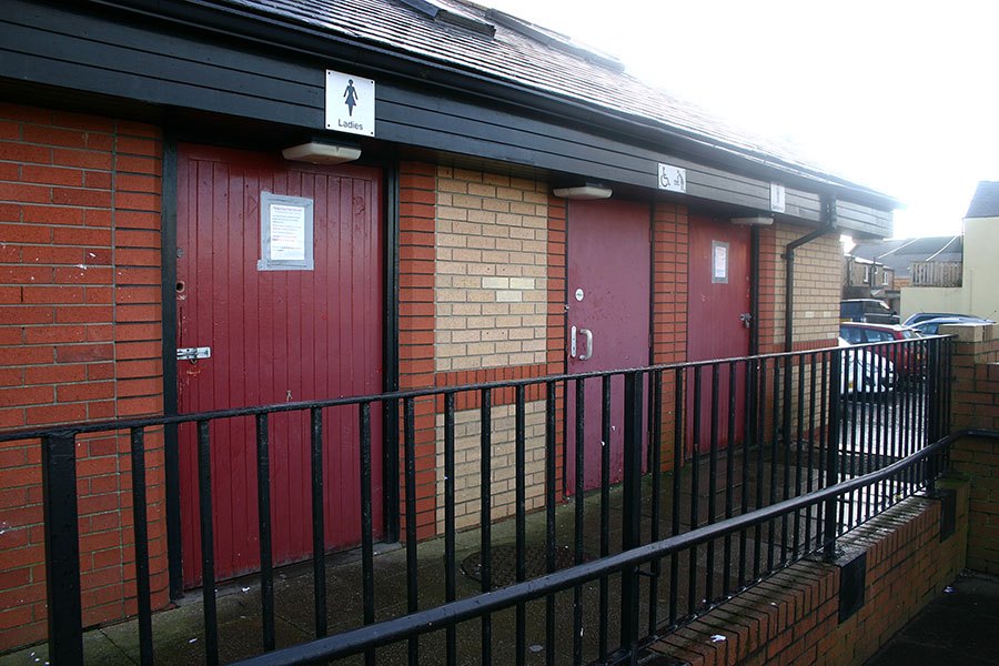 Public toilets at Amble Tourist Information Centre