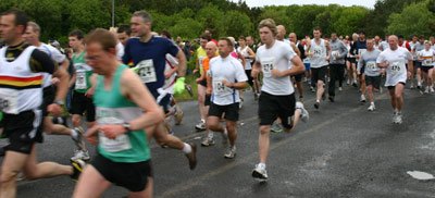 Druridge Bay 10k charity race start