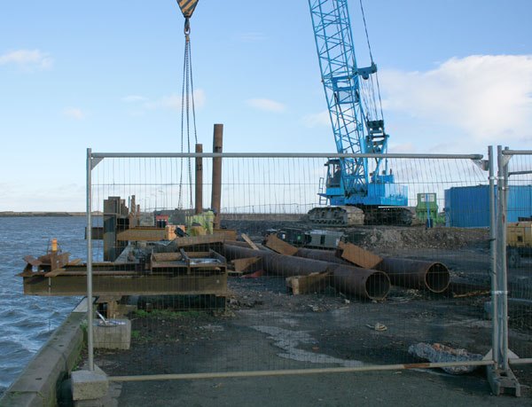 repairs to Harbour wall