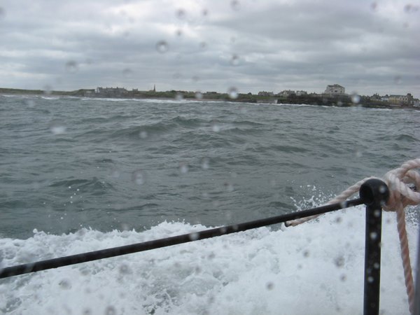 Rough seas