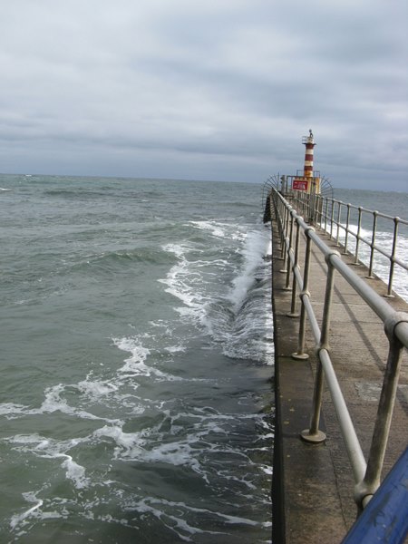 Swell from the pier