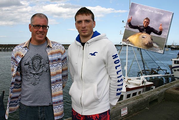 Andy-and-Matty-at-Amble-Harbour