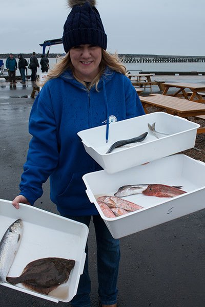Helen-with-fish