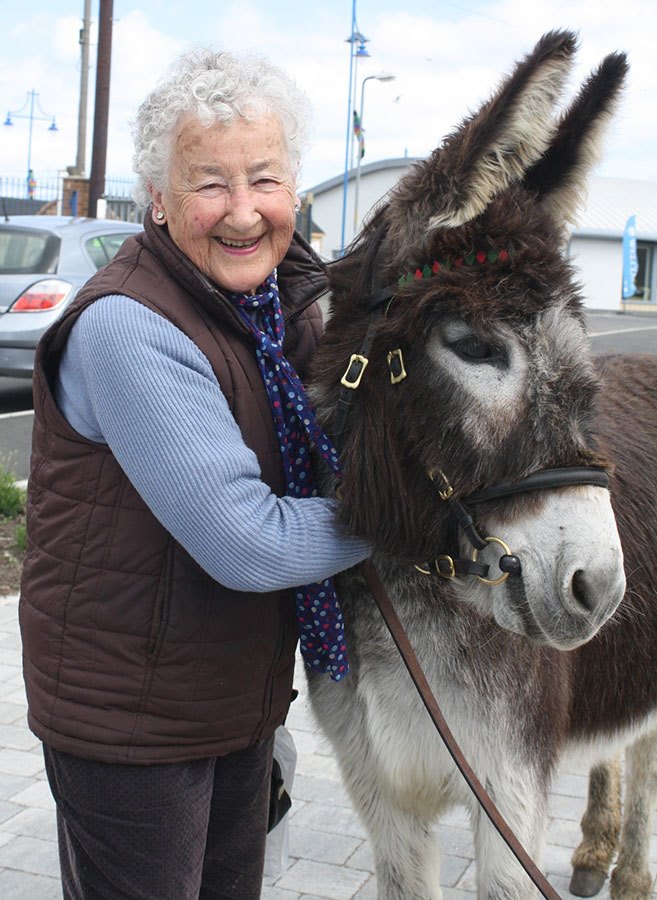 Lady-with-Nellie-the-donkeyBR