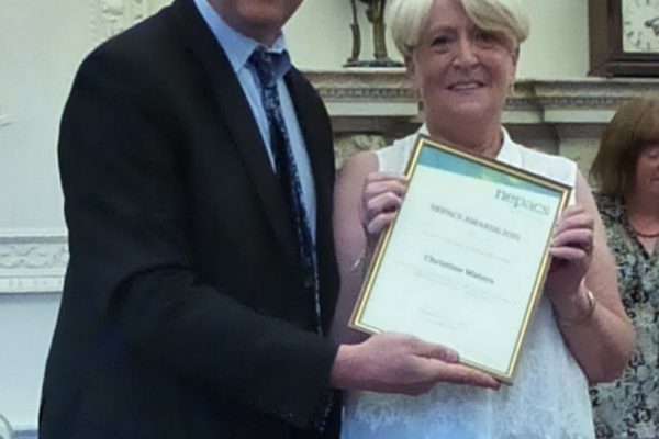 HMP Northumberland volunteer highly commended
