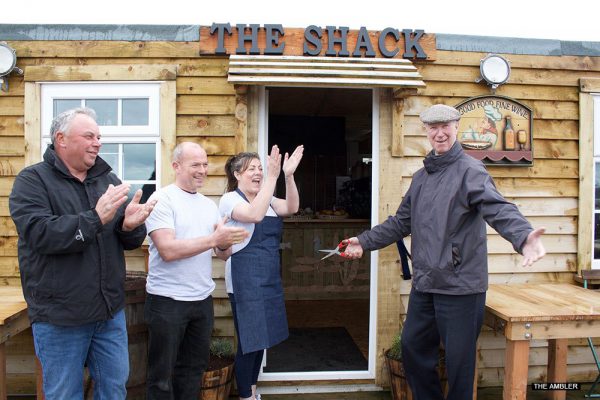Jackie Charlton opens quirky new fish shack