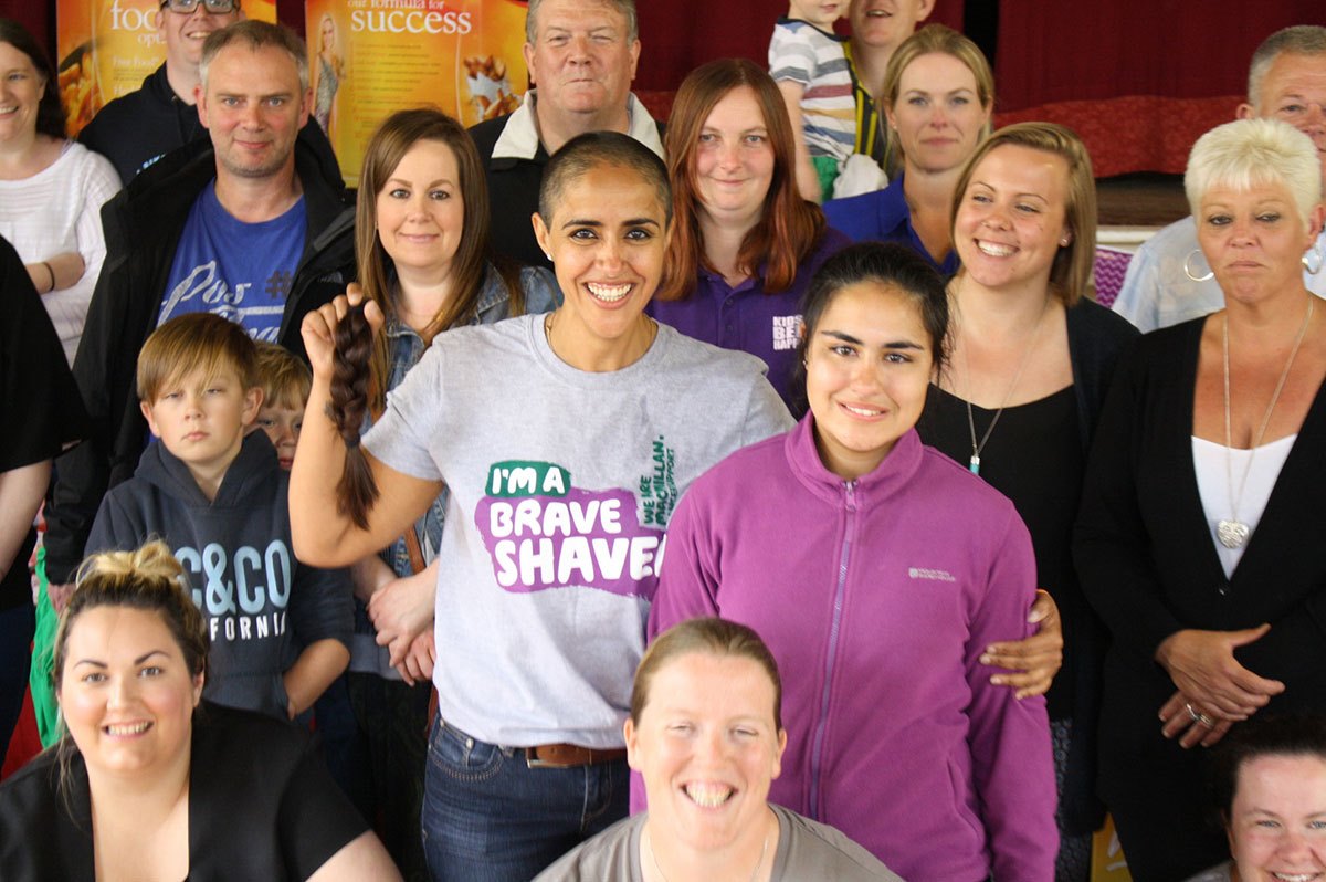 Judy-Lewis-hair-shaved-with-group