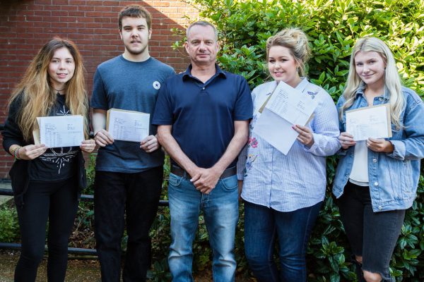 Happiness as JCSC students receive A-Level results