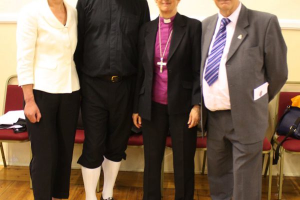 Sword dancing Vicar welcomed to St Cuthbert’s
