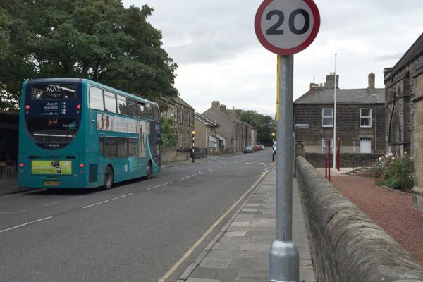 20 mph speed limit now in force in town centre