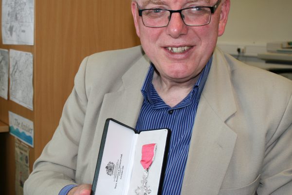 Robert Arckless honoured with MBE