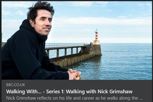 Nick Grimshaw walk