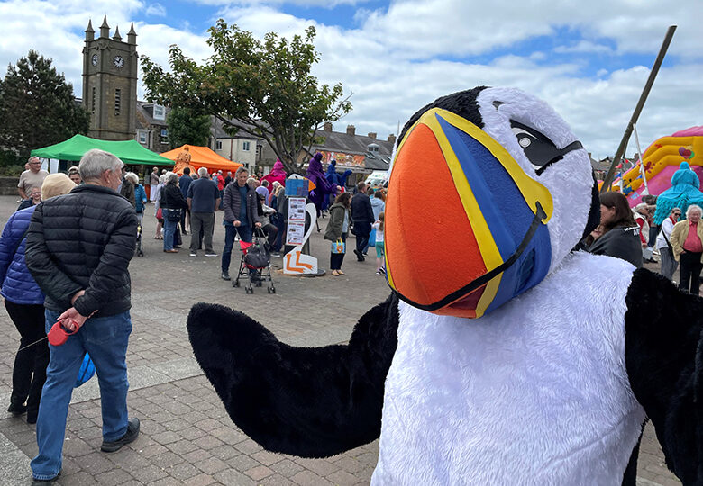 Puffins getting ready!
