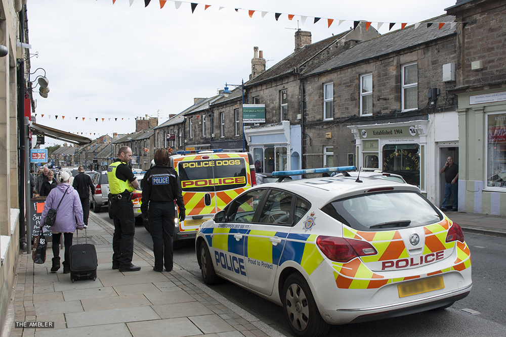 archive image of Police on Queen Street