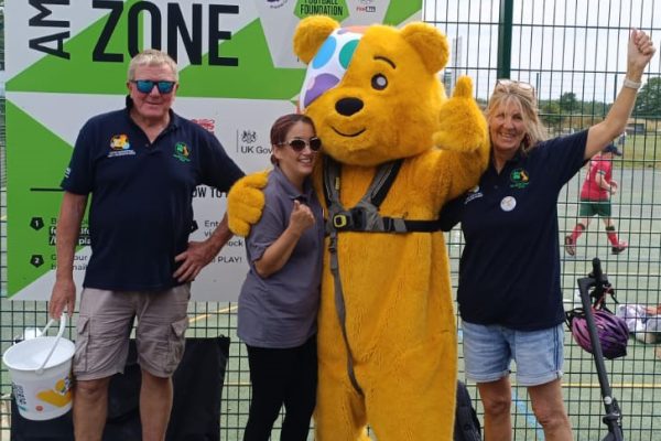 Pudsey’s adventure from Hamble to Amble