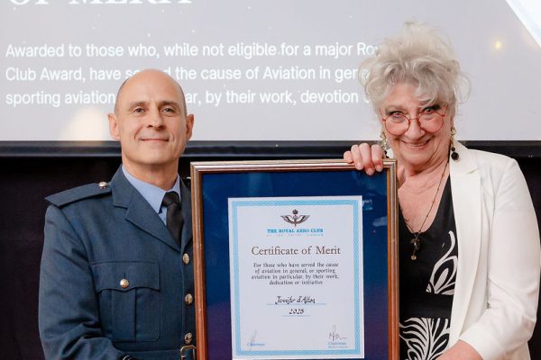 Jenny honoured for services to ballooning